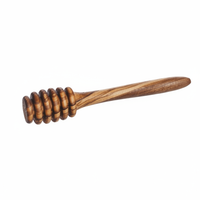 Olive Wood Honey Spoon view 1